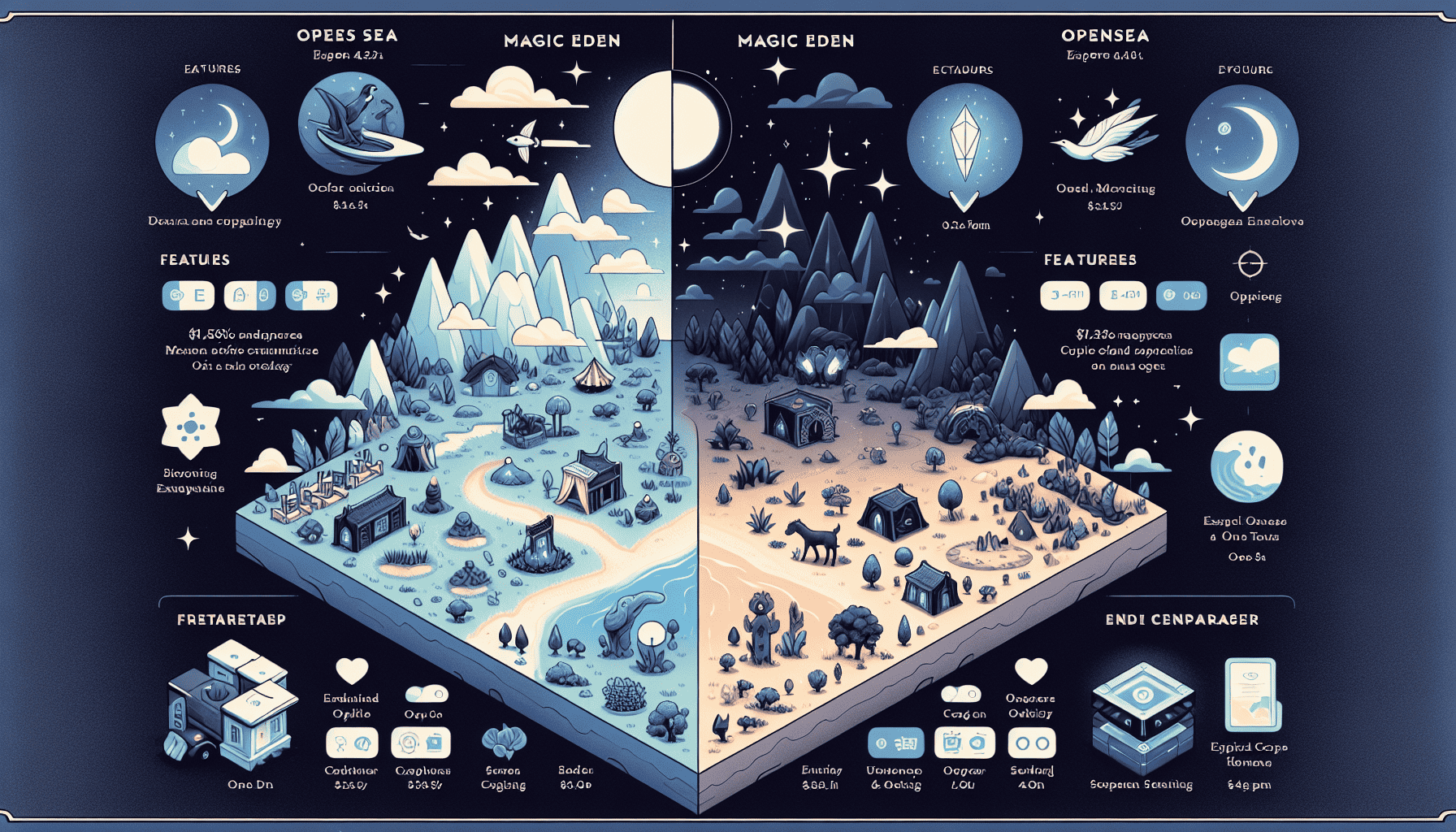 Magic Eden vs OpenSea comparison